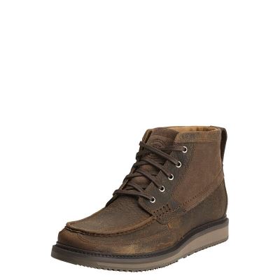 Ariat Western: Lookout Botas Western Hombre - Marrones Oscuro (HTGUA3068)